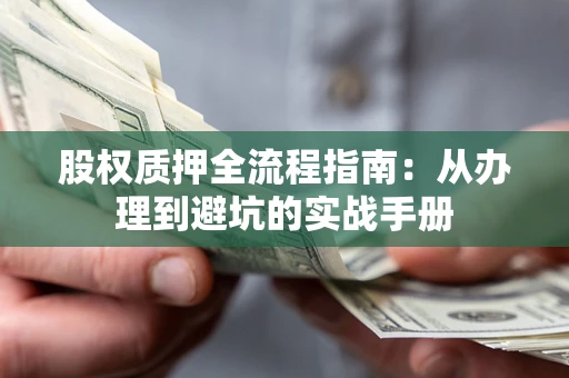 武汉股权质押全流程指南：从办理到避坑的实战手册