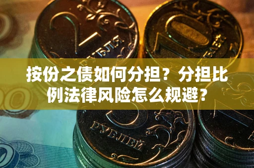 武汉按份之债如何分担？分担比例法律风险怎么规避？