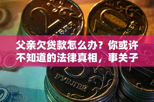 武汉父亲欠贷款怎么办？你或许不知道的法律真相，事关子女未来