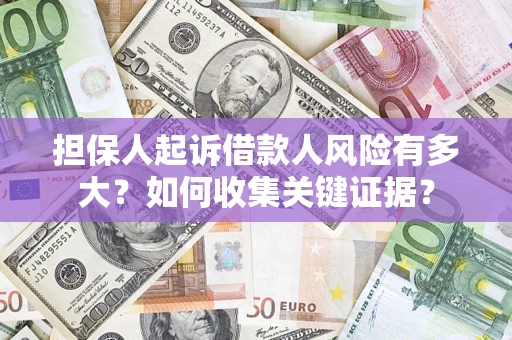武汉担保人起诉借款人风险有多大？如何收集关键证据？