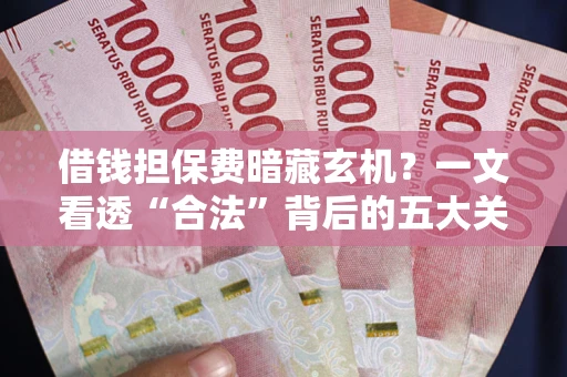 武汉借钱担保费暗藏玄机？一文看透“合法”背后的五大关键陷阱