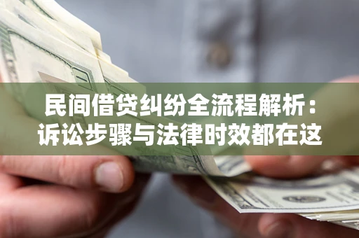 武汉民间借贷纠纷全流程解析：诉讼步骤与法律时效都在这儿了