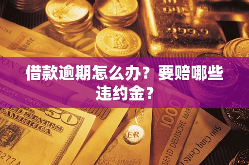 武汉借款逾期怎么办？要赔哪些违约金？