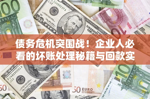 武汉债务危机突围战！企业人必看的坏账处理秘籍与回款实战指南